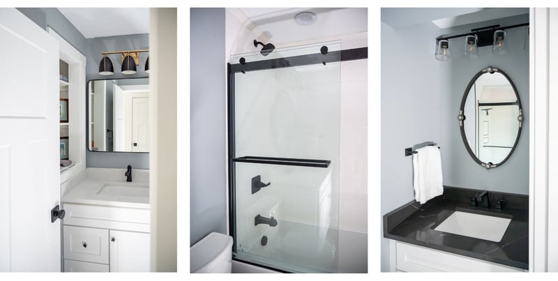 South Bend condo bathroom remodel by Peacock & Company