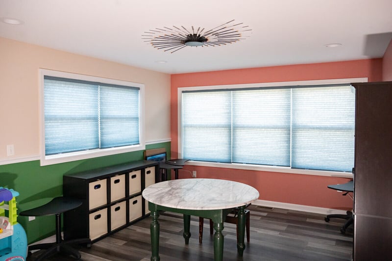Kids playroom remodel and addition in South Bend, IN by Peacock & Company