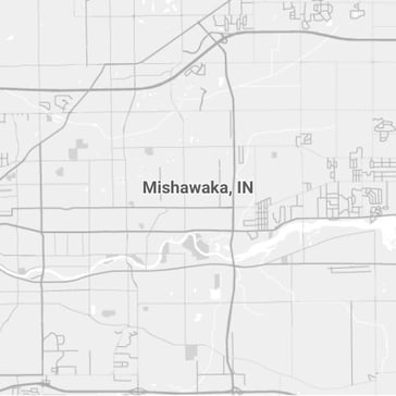 Mishawaka Indiana Map