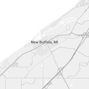 New Buffalo Indiana Map