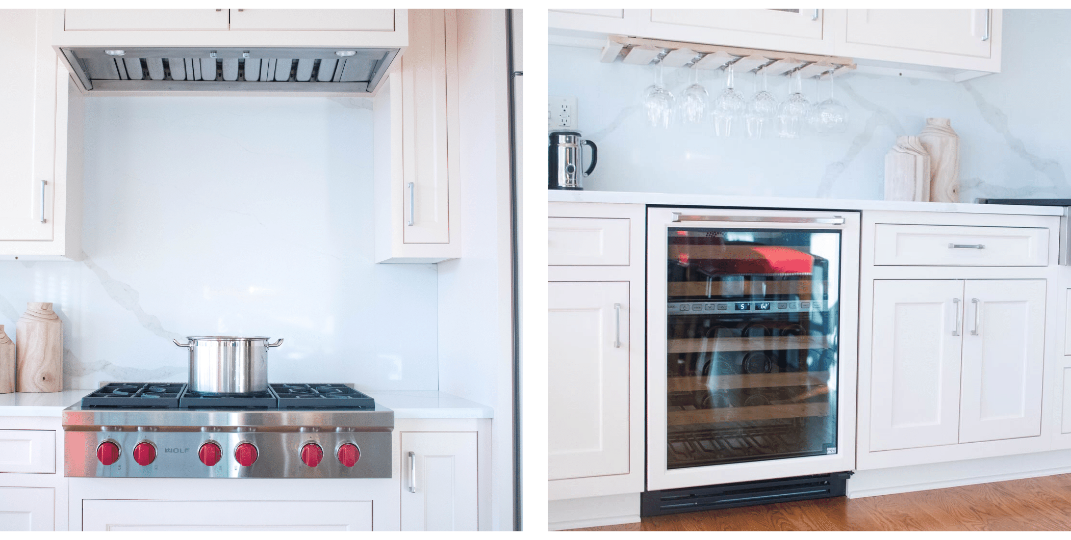 Modern Kitchen Appliances - Luxury Stainless Steel with Red Accent