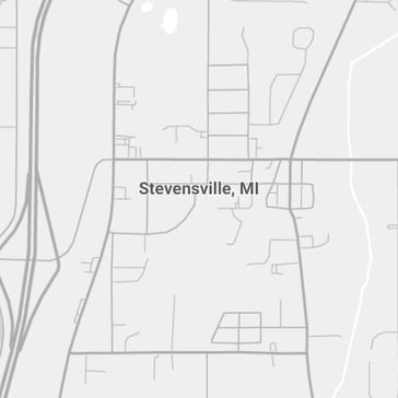 Stevensville Michigan Map