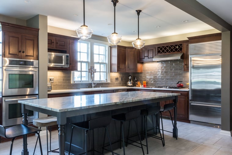 Transitional style kitchen remodel in South Bend, IN