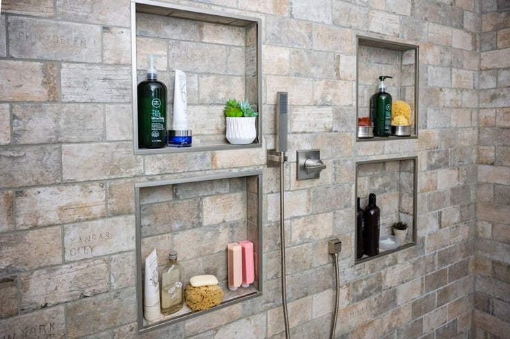 Rustic and Relaxing Shower