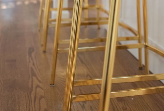 Custom kitchen flooring renovation by Peacock and Co