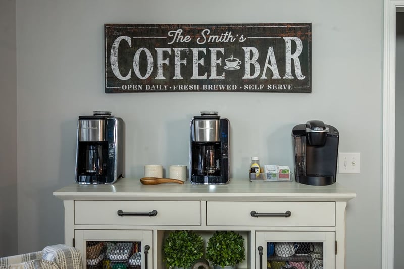 How to Set up Your Perfect Home Coffee Bar/Station - Draper and Kramer,  Incorporated